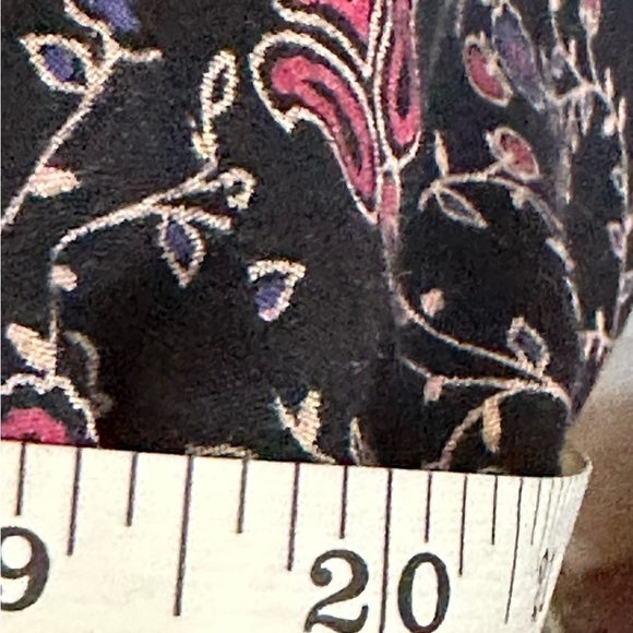 Motherhood sz lg black background and a mini floral print Faux wrap front - Picture 4 of 14